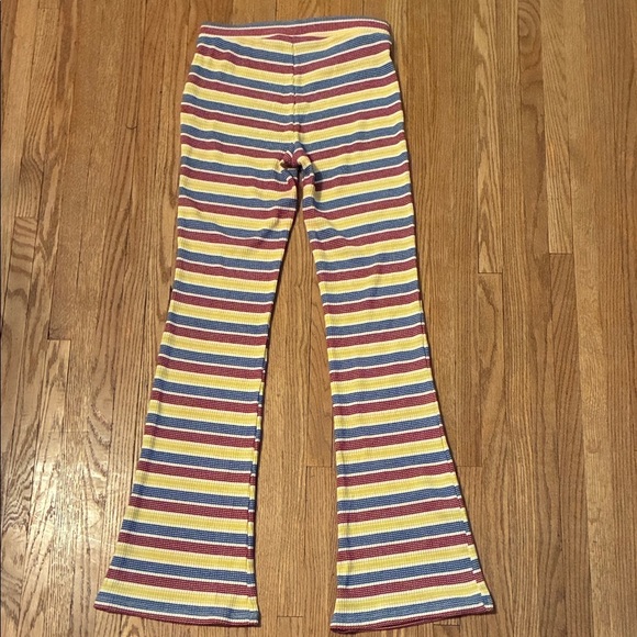 Zara Colorful Striped Flare Pants - Picture 5 of 9